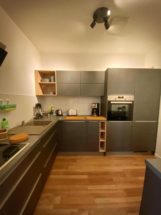 Apartment an der Furt Erfurt Exterior foto